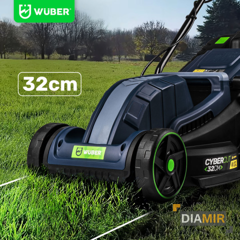 KOSIARKA ELEKTRYCZNA DO TRAWY 32cm 1200W Z REGULACJĄ LEKKA MOCNA DUŻY KOSZ