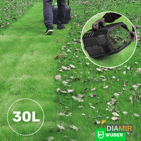 KOSIARKA ELEKTRYCZNA DO TRAWY 32cm 1200W Z REGULACJĄ LEKKA MOCNA DUŻY KOSZ