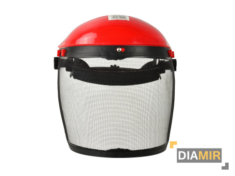 MASKA OCHRONNA PRZYŁBICA Z SIATKĄ REGULOWANA DO KOS PIŁ OSŁONA TWARZY