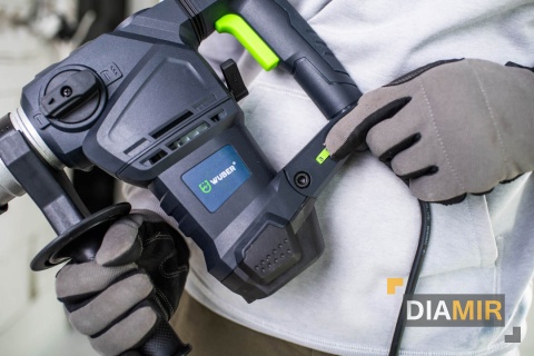 MŁOT UDAROWY MŁOTOWIERTARKA 3 TRYBY 230V 1500W WIERTARKA SDS+ WALIZKA WUBER