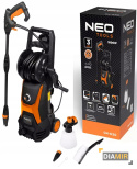 Myjka ciśnieniowa 1600W 135 bar + akcesoria NEO TOOLS 04-630