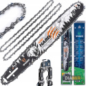 PROWADNICA DO PIŁY SPALINOWEJ PILARKI 18" 45CM + 2X ŁAŃCUCH 0.325" WUBER
