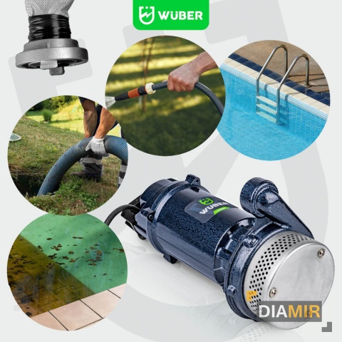 Pompa zatapialna do wody SITO sitko Wuber 2100 W 15000 l/h