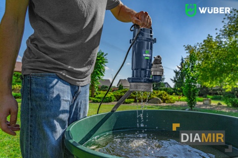 Pompa zatapialna do wody SITO sitko Wuber 2100 W 15000 l/h