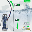 Pompa zatapialna do wody SITO sitko Wuber 2100 W 15000 l/h