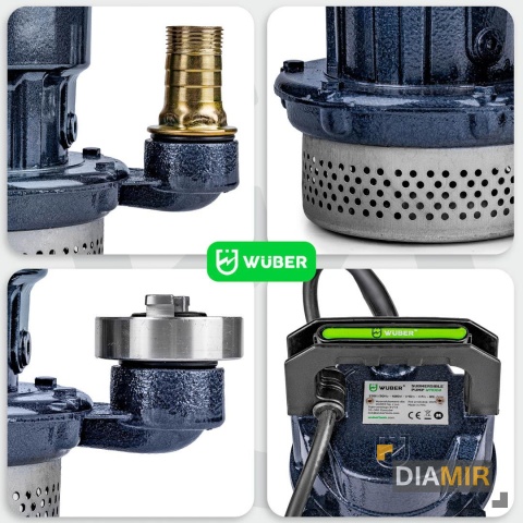 Pompa zatapialna do wody SITO sitko Wuber 2100 W 15000 l/h