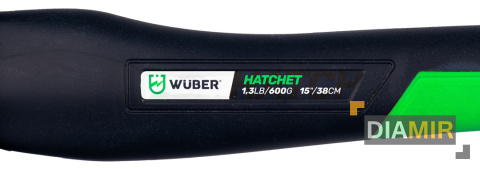 SIEKIERA UNIWERSALNA TOPOREK DO DREWNA FIBERGLASS MOCNA GŁOWICA 600G 38 CM