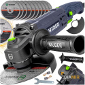 SZLIFIERKA KĄTOWA KĄTÓWKA DIAX 1200W Z REGULACJĄ + 10 TARCZ