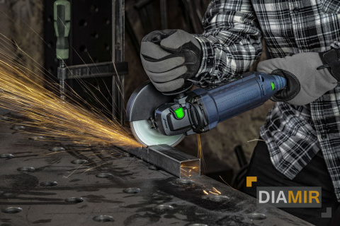 SZLIFIERKA KĄTOWA KĄTÓWKA DIAX 1200W Z REGULACJĄ + 10 TARCZ