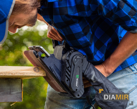 SZLIFIERKA TAŚMOWA WIELOFUNKCYJNA MOCNA DO DREWNA Z REGULACJĄ 1900W 230V