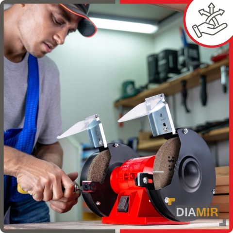 SZLIFIERKA WIELOFUNKCYJNA STOŁOWA KAMIENIOWA 1500 W 230 V