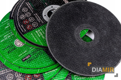 TARCZA DO CIĘCIA METALU 125x1,2 MM ZESTAW 10 SZTUK