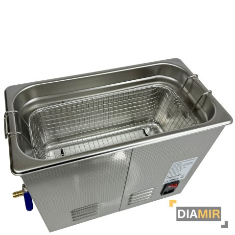 WANNA MYJKA ULTRADŹWIĘKOWA 6,5L STERYLIZATOR MYCIA CZĘŚCI KAWITACJA 200W