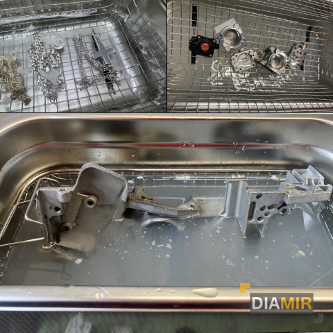 WANNA MYJKA ULTRADŹWIĘKOWA 6,5L STERYLIZATOR MYCIA CZĘŚCI KAWITACJA 200W