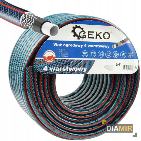 WĄŻ OGRODOWY 4-warstwowy 3/4" 20m MOCNY
