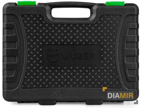 ZESTAW NASADEK UDAROWYCH 16 SZT. 1/2" 6-KĄTNE NASADKI DŁUGIE 8-32MM WUBER