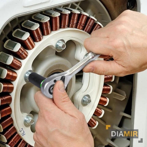 ZESTAW NASADEK UDAROWYCH 16 SZT. 1/2" 6-KĄTNE NASADKI DŁUGIE 8-32MM WUBER