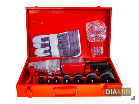 ZGRZEWARKA polifuzyjna DO RUR 16 - 63 mm BIG typ H 2700 W zestaw walizka