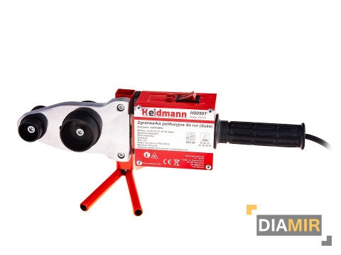 ZGRZEWARKA polifuzyjna DO RUR 16 - 63 mm BIG typ H 2700 W zestaw walizka