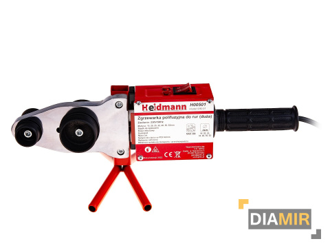 ZGRZEWARKA polifuzyjna DO RUR 16 - 63 mm BIG typ H 2700 W zestaw walizka