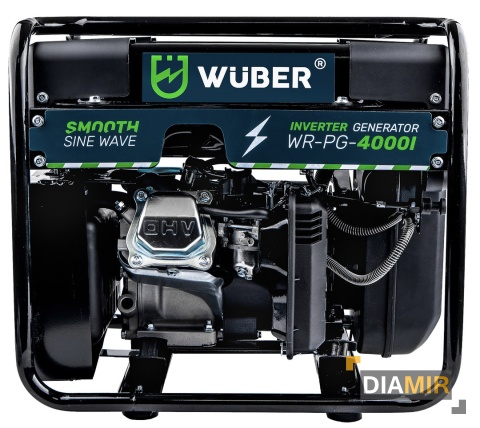 AGREGAT INWERTOROWY prądotwórczy przenośny jednofazowy Wuber 4000 W benzyna