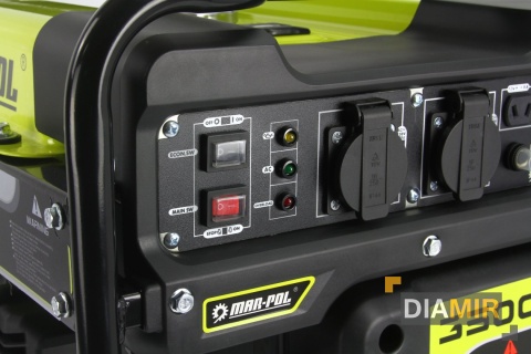 AGREGAT PRĄDOTWÓRCZY INWERTOROWY przenośny 230 V 3500 W benzyna