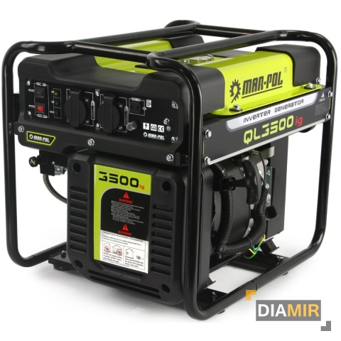 AGREGAT PRĄDOTWÓRCZY INWERTOROWY przenośny 230 V 3500 W benzyna