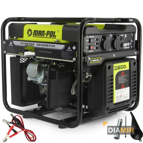 AGREGAT PRĄDOTWÓRCZY INWERTOROWY przenośny 230 V 3500 W benzyna
