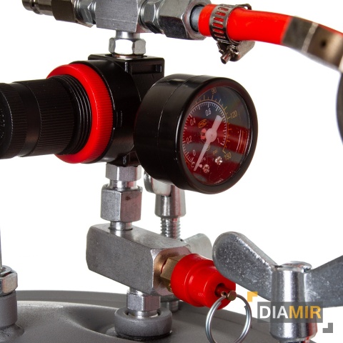 AGREGAT MALARSKI PISTOLET LAKIERNICZY MALOWANIA PNEUMATYCZNY ZBIORNIK 10L