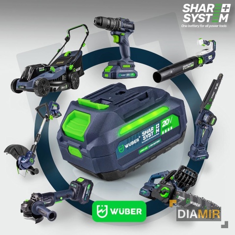 DMUCHAWA AKUMULATOROWA DO LIŚCI AKU 20 V 4,0 Ah 137 KM/h OGRODOWA