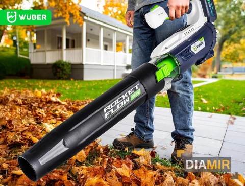 DMUCHAWA AKUMULATOROWA DO LIŚCI AKU 20 V 4,0 Ah 137 KM/h OGRODOWA