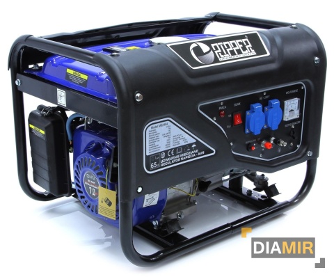 Agregat prądotwórczy przenośny jednofazowy 230 V 3000 W benzyna 7 KM