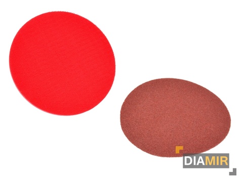 DYSK PAD z rzepem 125 mm gwint M14 do szlifierki wkrętarki wiertarki
