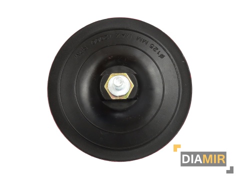 DYSK PAD z rzepem 125 mm gwint M14 do szlifierki wkrętarki wiertarki