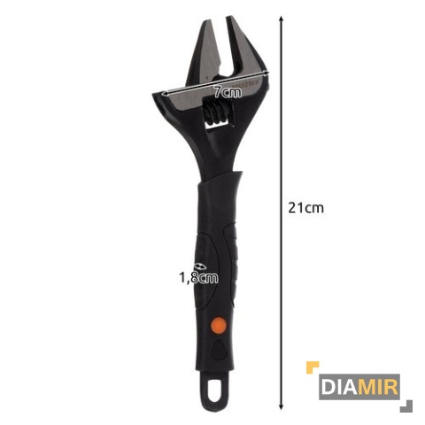 KLUCZ NASTAWNY SZWED SZWEDZKI 35mm ZAKRES 0-35mm STAL UNIWERSALNY