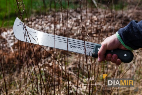 MACZETA KARCZOWNIK OGRODOWY HARTOWANA 45cm NÓŻ 18" VERTO