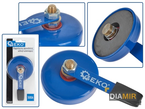 Magnetyczny ZACISK MASOWY spawalniczy uchwyt uziemiający 500A