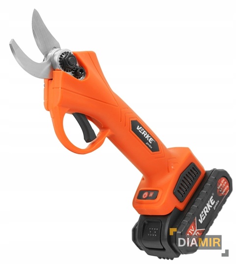 NOŻYCE ELEKTRYCZNE SEKATOR AKUMULATOROWY 21V, 2 x 2,0Ah 25 cm