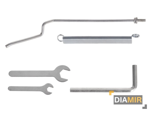 NOŻYCE RĘCZNE ADAPTER DO CIĘCIA BLACHY NA WKRĘTARKĘ HEX 1,5 mm GEKO