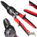 Nożyce do cięcia blachy ręczne 250 mm proste Tvardy 1,5 mm