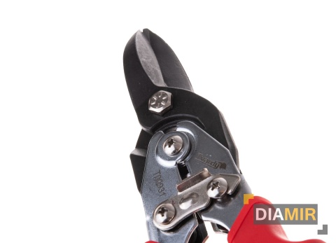 Nożyce do cięcia blachy ręczne 250 mm proste Tvardy 1,5 mm