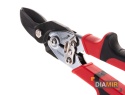 Nożyce do cięcia blachy ręczne 250 mm lewe Tvardy 1,5 mm