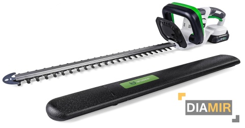 Nożyce elektryczne akumulatorowe Wuber 51 cm 20 V AKU 2,0 Ah do żywopłotu