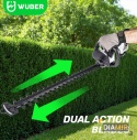 Nożyce elektryczne akumulatorowe Wuber 50 cm 20 V 2x AKU 2,0Ah do żywopłotu