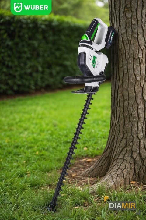 Nożyce elektryczne akumulatorowe Wuber 50 cm 20 V 2x AKU 2,0Ah do żywopłotu