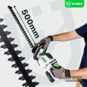 Nożyce elektryczne akumulatorowe Wuber 50 cm 20 V 2x AKU 2,0Ah do żywopłotu