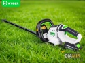Nożyce elektryczne akumulatorowe Wuber 50 cm 20 V 2x AKU 2,0Ah do żywopłotu