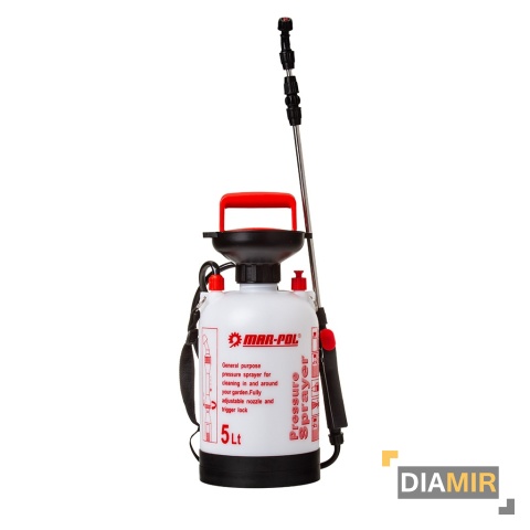 OPRYSKIWACZ ręczny SPRYSKIWACZ CIŚNIENIOWY 5L plecakowy KOŁNIERZ