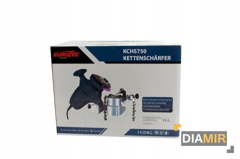 OSTRZAŁKA DO ŁAŃCUCHÓW ELEKTRYCZNA 230V + TARCZA DO OSTRZENIA 750 W