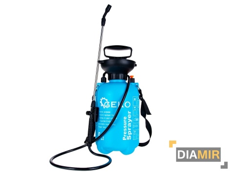 Opryskiwacz ciśnieniowy plecakowy ręczny Geko 5 l